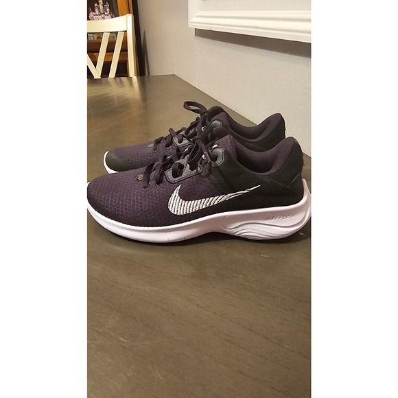 Nike Womens Flex Experience Run 11 Black Running Shoes Sneakers Size 6.5 - Picture 2 of 5